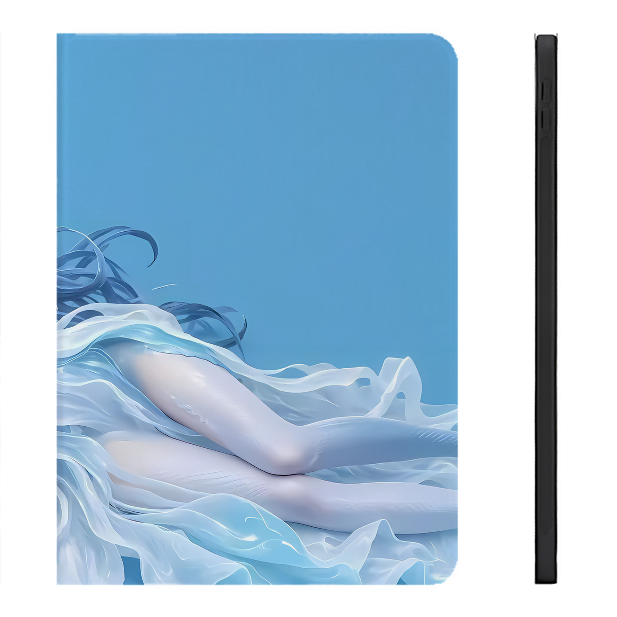 （画像用） Ne Zha 2 ナタ 魔童の大暴れ IPadケース ペンホルダー付き ブックスタイルデザイン